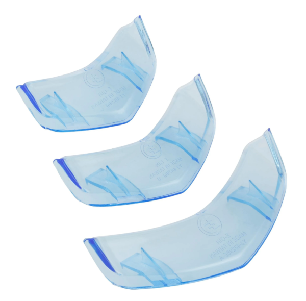 Inserto en cascada para Vespa GTS/GTS Super/GTV HPE 125-300cc ('19-22), azul transparente