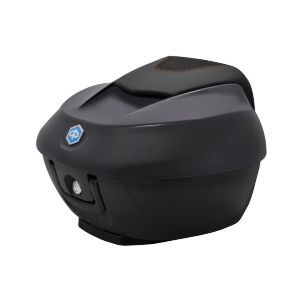 Top Case 36L para Piaggio Beverly HPE 310 / 400 con tapa pintada - negro mate 93/B