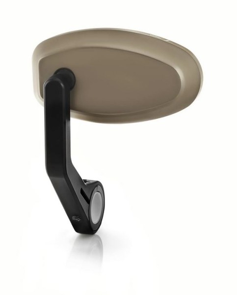 Espejo final de manillar RIZOMA "REVERSE RETRO" izquierda o derecha para Vespa, anodizado bronce