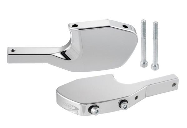 Adaptador reposapiés pasajero para Vespa GTS/​GTS Super/​GTV/​GT 60/​GT/​GT L 125-300ccm, cromado