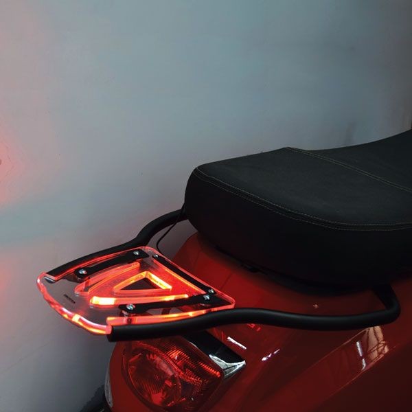 Gepäckträger schwarz für Vespa LX - Isotta