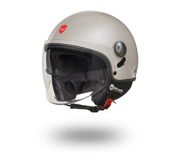 Helmo Milano Demi Jet Eos blanco brillante