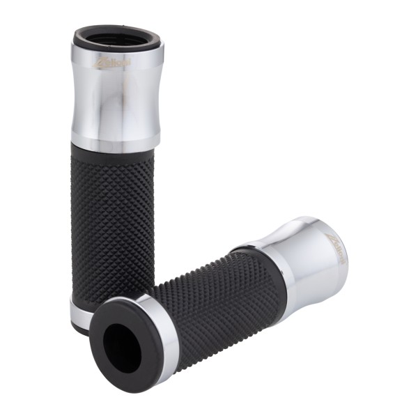 Puños Zelioni cromados para Vespa ET/​LX/​LXV/​S/​Primavera/​Sprint 50-150ccm