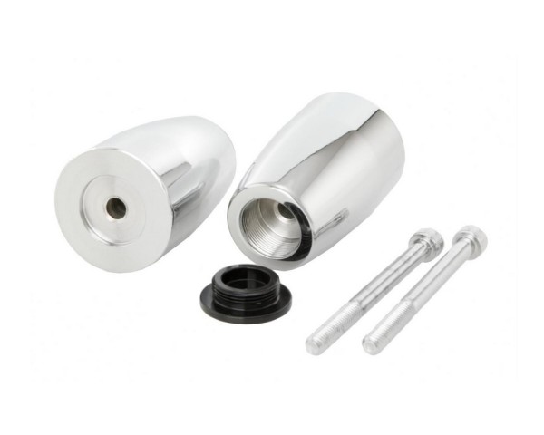 Pesos en los extremos del manillar ZELIONI para Vespa, par, cromo