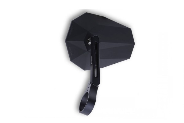 Retrovisor del extremo del manillar para Vespa izquierda o derecha, negro, Highsider Stealth X5