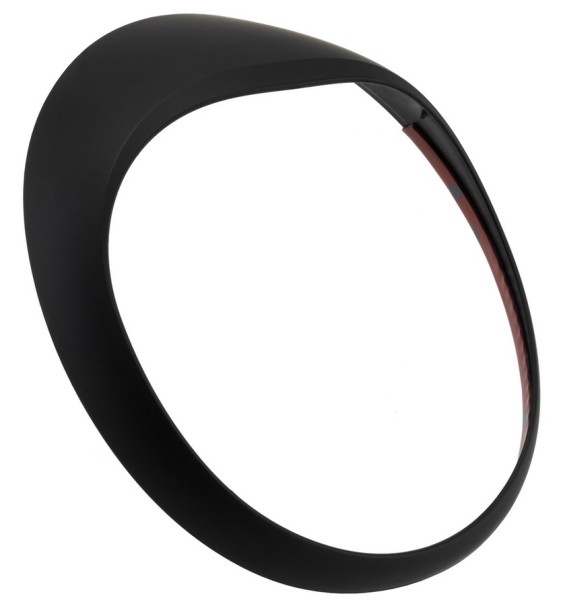 Anillo de luz para Vespa GTS/​GTS Super/​GT/​GT L 125-300ccm, negro mate