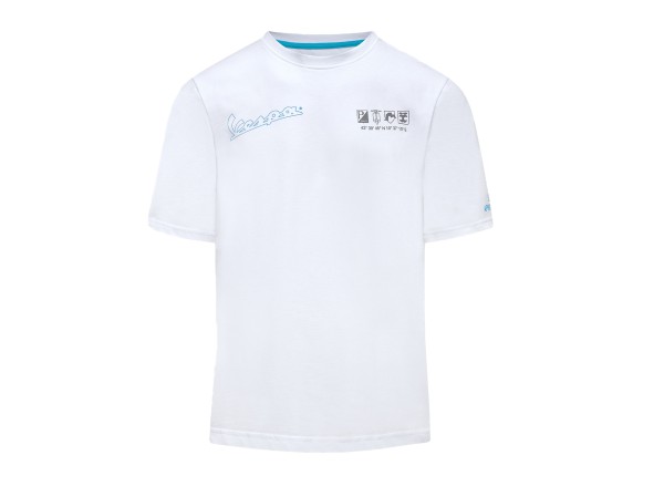 Camiseta Vespa Colección Holy white DEC