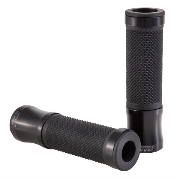 Puños SIP negro brillante para Vespa ET/​LX/​LXV/​S/​Primavera/​Sprint 50-150ccm