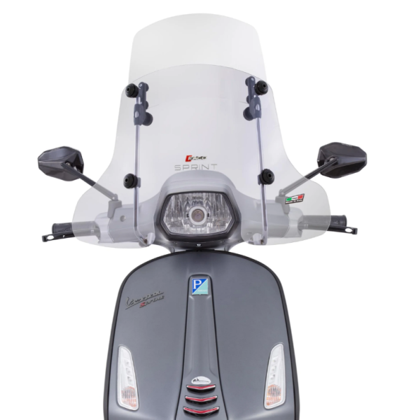 Parabrisas Faco "Twin-Screen" para Vespa Sprint - transparente