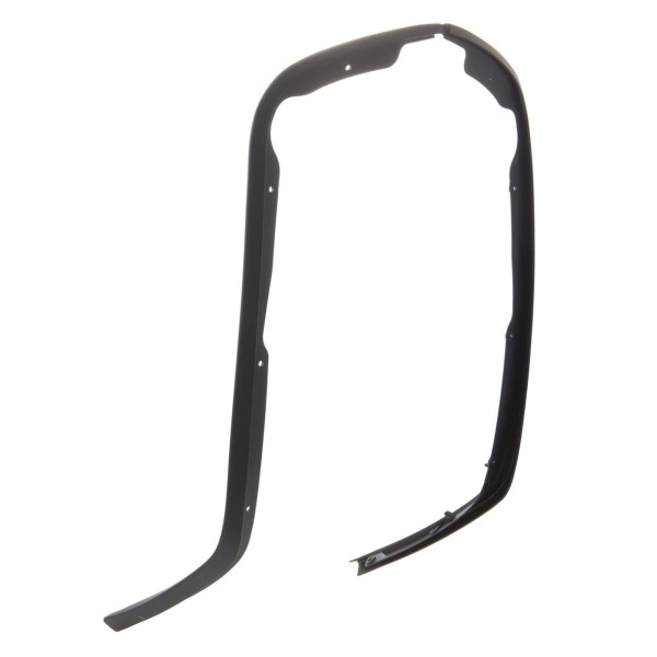 Cubrepiernas mono slot negro mate para Vespa Primavera/​Sprint 50-150ccm