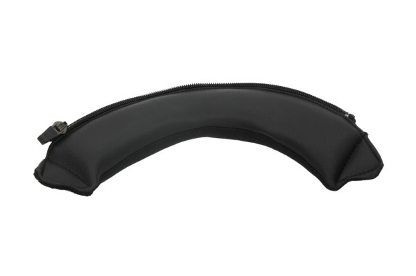 Almohadilla cervical Helmo Milano, negra, con cremallera, lavable