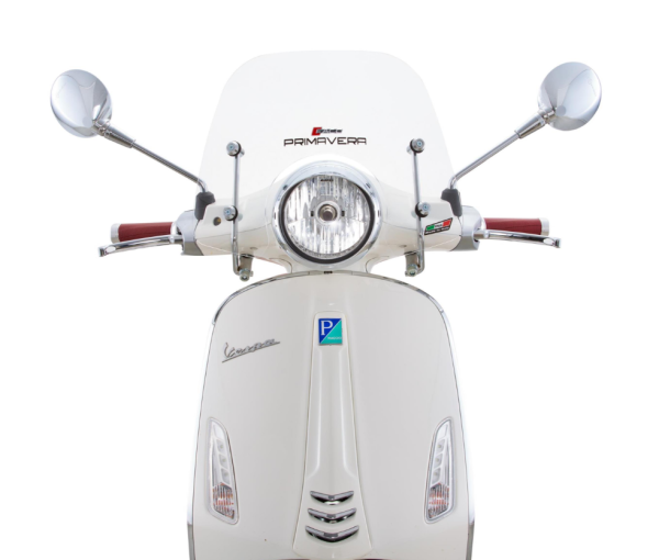 Mosquitera FACO para Vespa Primavera /Elettrica 50-125cc 2T/4T, transparente