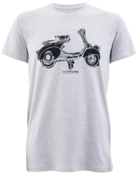 Camiseta "Faro Basso Fender Light Feeling", hombre gris melange