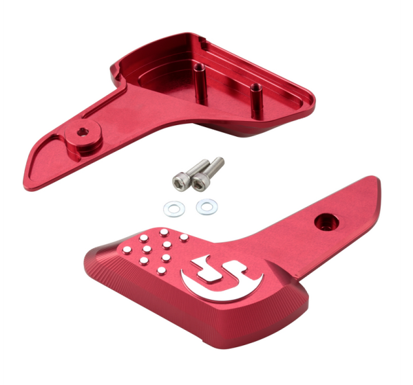 Estriberas derecha e izquierda para Vespa Primavera /Sprint 50-150cc 2T/4T AC, rojo