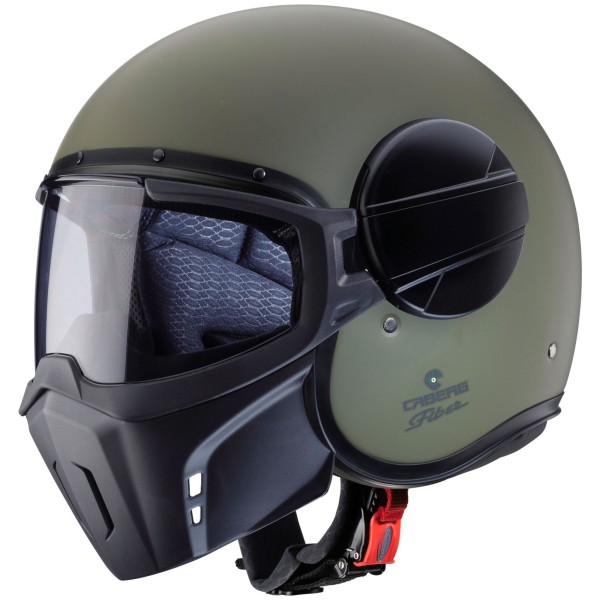 Casco Caberg Ghost X verde mate