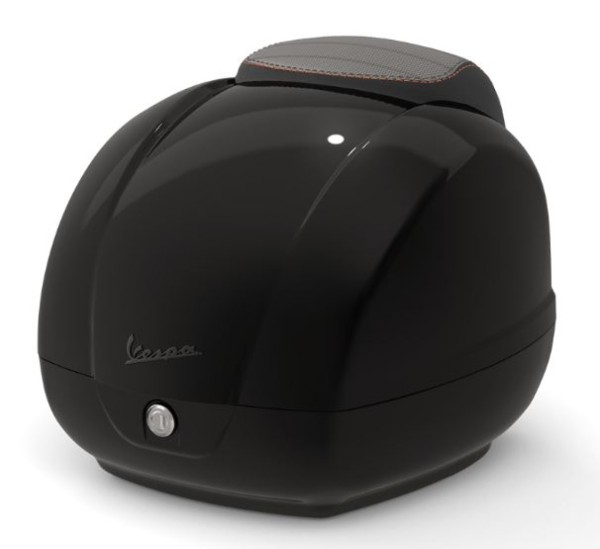 Baúl original para Vespa GTS - negro nero cosmo XN2 / vulcano / 98/A