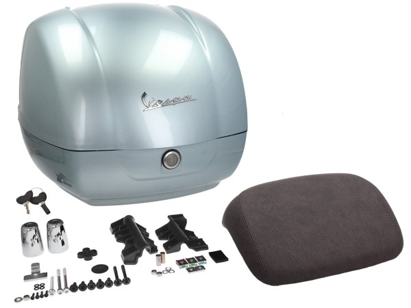 Baúl original para Vespa GTS - Gris Delicato Glossy G01