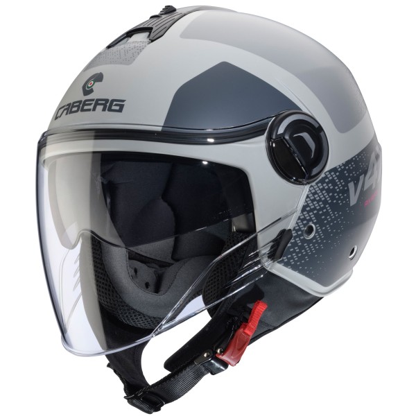 Casco Caberg Riviera V4 X Alfa mate-arena/antracita-gris