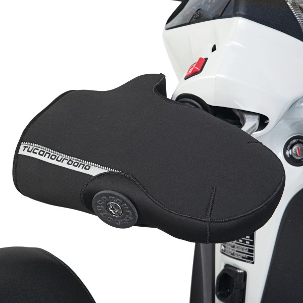 Fundas de manillar, para Vespa GT / Vespa GTS, con barra protectora, negro Tucano Urbano