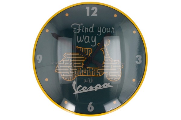 Reloj de pared Vespa Laberinto