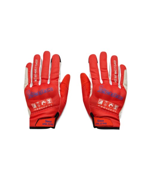 Guantes Vespa naranja DEC