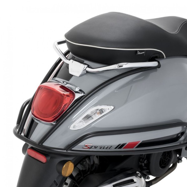 Barra de protección trasera Vespa Primavera / Sprint / Elettrica - negro