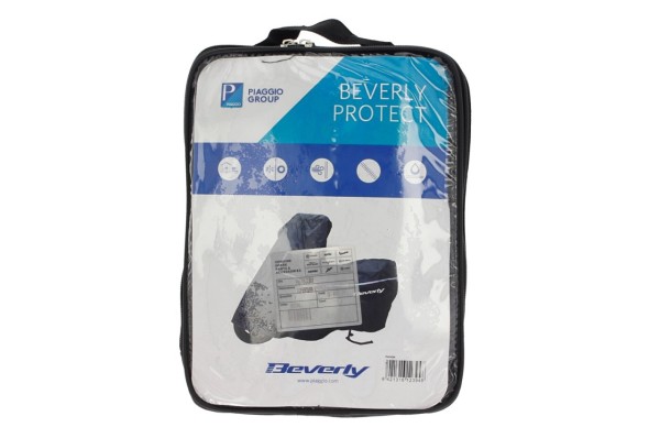 Garaje plegable exterior negro para Piaggio Beverly HPE 300 / 310 / 400
