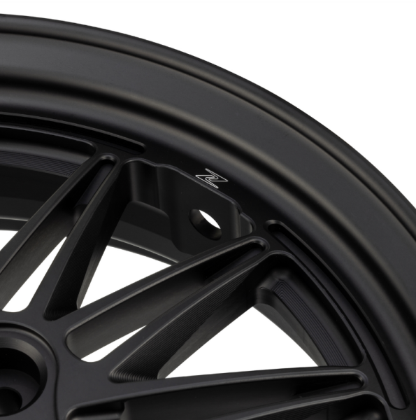 Llanta Comb 2 delantera/trasera 12" para Vespa GTS/GTS Super/GTV/GT/946 125-300ccm, negro mate