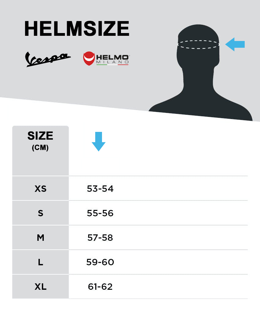 Helmsize-Vespa-Helmo-Milano