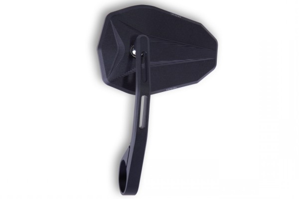 Retrovisor del extremo del manillar para Vespa izquierda o derecha, negro, Highsider VICTORY-X