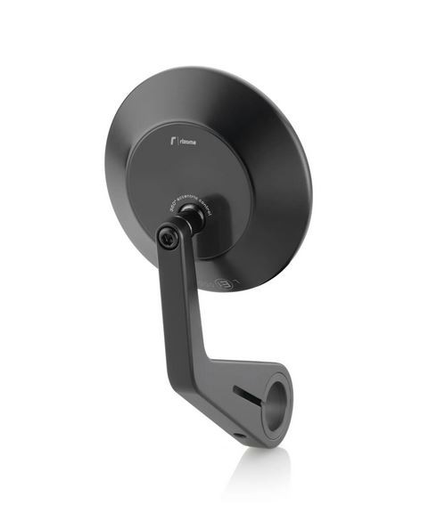 Espejo de manillar RIZOMA ECCENTRICO izquierdo o derecho para Vespa, negro