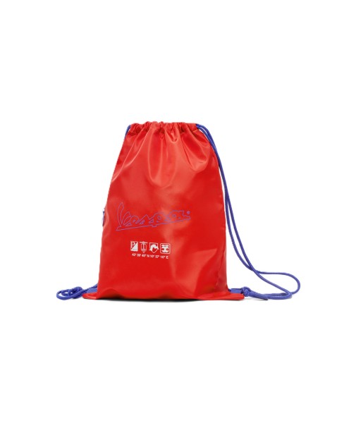 Mochila o bolsa de deporte Vespa, color naranja Flame, colección DEC