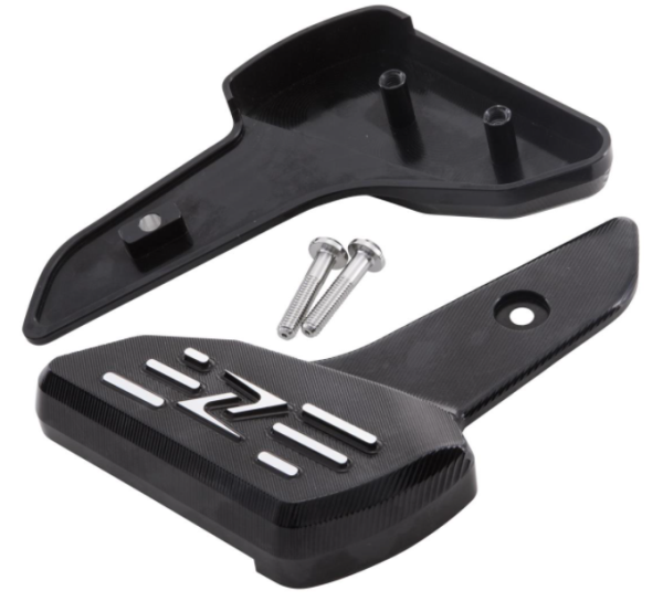 Estribos derecho e izquierdo para Vespa Primavera/​Sprint 50-150ccm 2T/​4T AC, negro