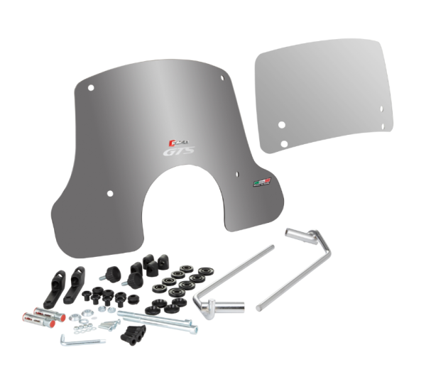 Parabrisas FACO "Twin-Screen" para Vespa GTS /GTS Super 125/300cc (`23-), tintado