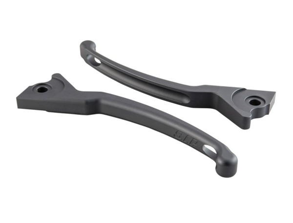Juego de manetas de freno Sport para Vespa, derecha e izquierda, gris mate