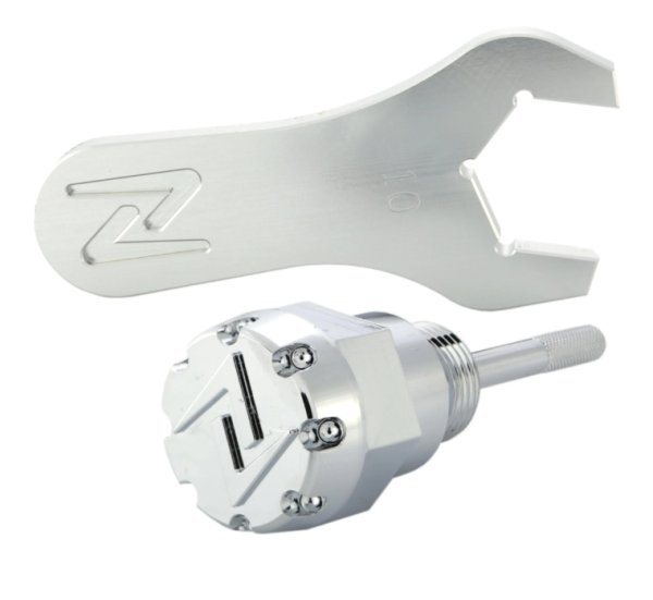 Tapón de llenado de aceite del motor, cárter de aceite ZELIONI para Vespa, cromado