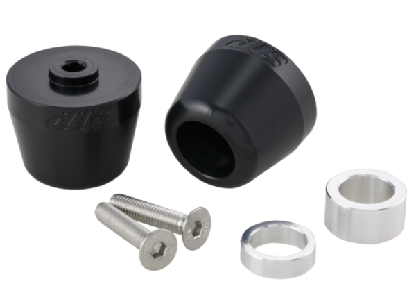 Pesos en los extremos del manillar izquierdo/derecho para Vespa Primavera/​Sprint/​ET/​LX/​LXV/​S, negro mate