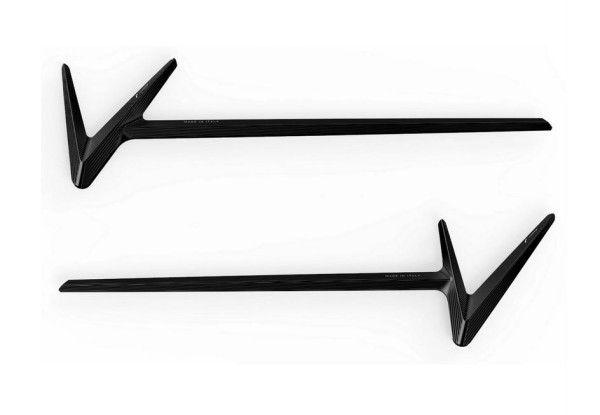 RIZOMA rotulación tapa lateral para Vespa GTS/GTS Super/GTV, negro