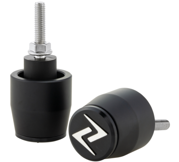 Pesos en los extremos del manillar izquierdo/derecho para Vespa Primavera/​Sprint/​ET/​LX/​LXV/​S, negro mate