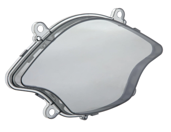 Cristal de velocímetro para Vespa Primavera/Sprint/Elettrica 50-150cc, tintado negro