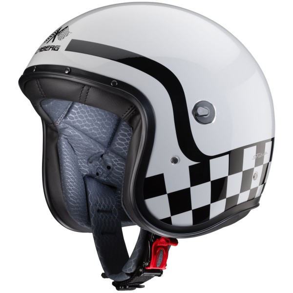 Casco Caberg Freeride Formula, gris claro/negro