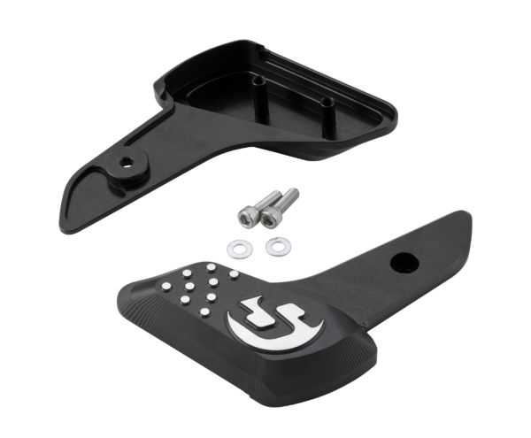 Estriberas derecha e izquierda para Vespa Primavera /Sprint 50-150ccm 2T/4T AC, negro mate