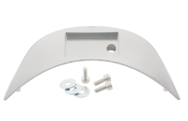 Cubre velocímetro manillar para Vespa Sprint 50-150ccm 2T/4T, plata