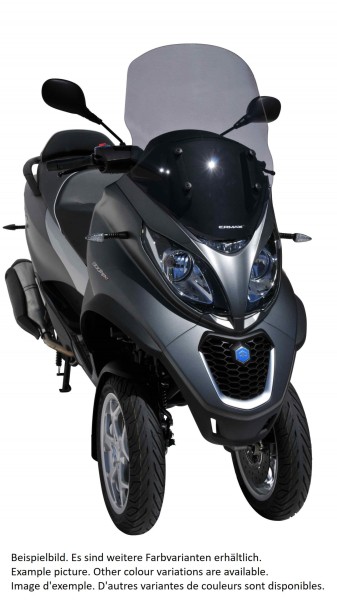 Parabrisas ERMAX Touring para Piaggio MP3 400 HPE (-22), transparente