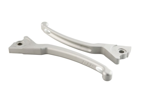 Palanca de juego de frenos Sport para Vespa, derecha e izquierda, plata mate