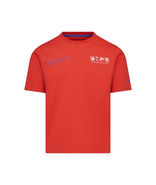 Camiseta Vespa naranja «Flame», colección DEC