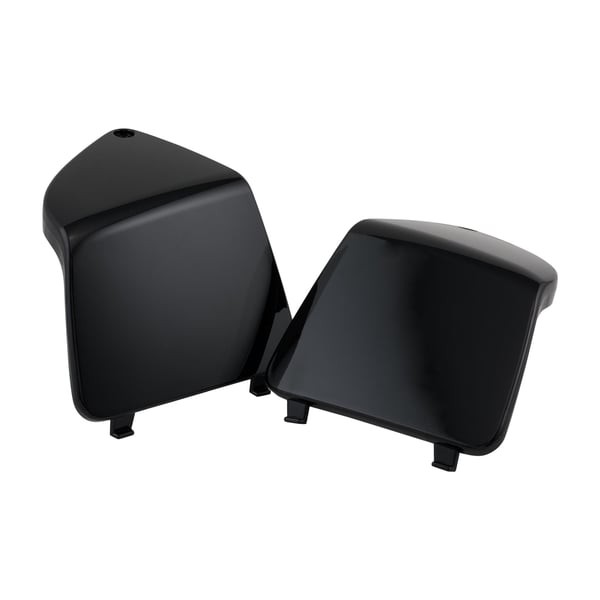 Tapa del maletero izquierda/derecha para Vespa GTS/​GTS Super/​GTV/​GT 125-300ccm, negro brillante