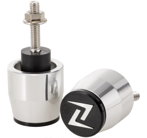 Pesos en los extremos del manillar izquierdo/derecho para Vespa Primavera/​Sprint/​ET/​LX/​LXV/​S, plata