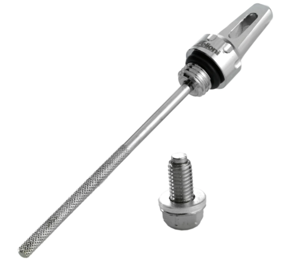 Varilla medidora del aceite de la caja de cambios ZELIONI, cromada