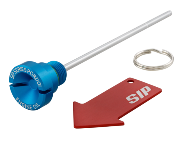 Tornillo de llenado de aceite aceite de motor para Vespa Primavera/​Sprint 125-150ccm i.e. 3V 4T CA, azul